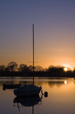 UptonWarrenBoatsSunset